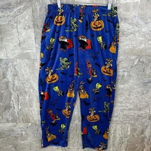 Blue Looney Tunes‎ Halloween pajama pants Men's Medium